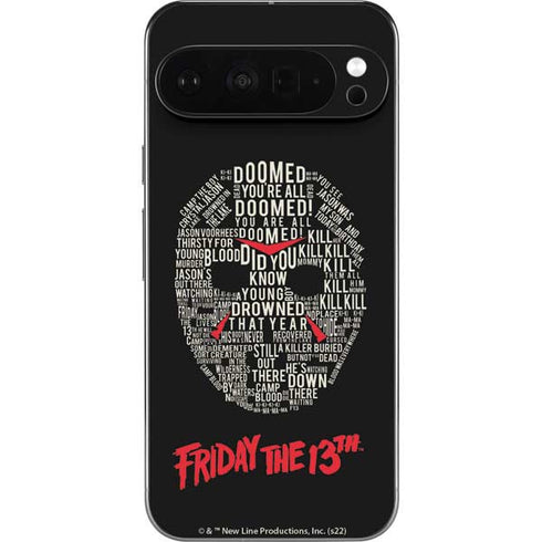Warner Bros Friday the 13th Doomed Pixel 9 Pro XL Skin